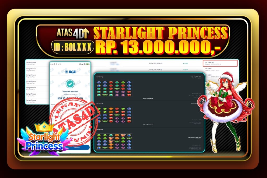 Bukti Jp ATAS4D Slot Online 28 Desember 2024