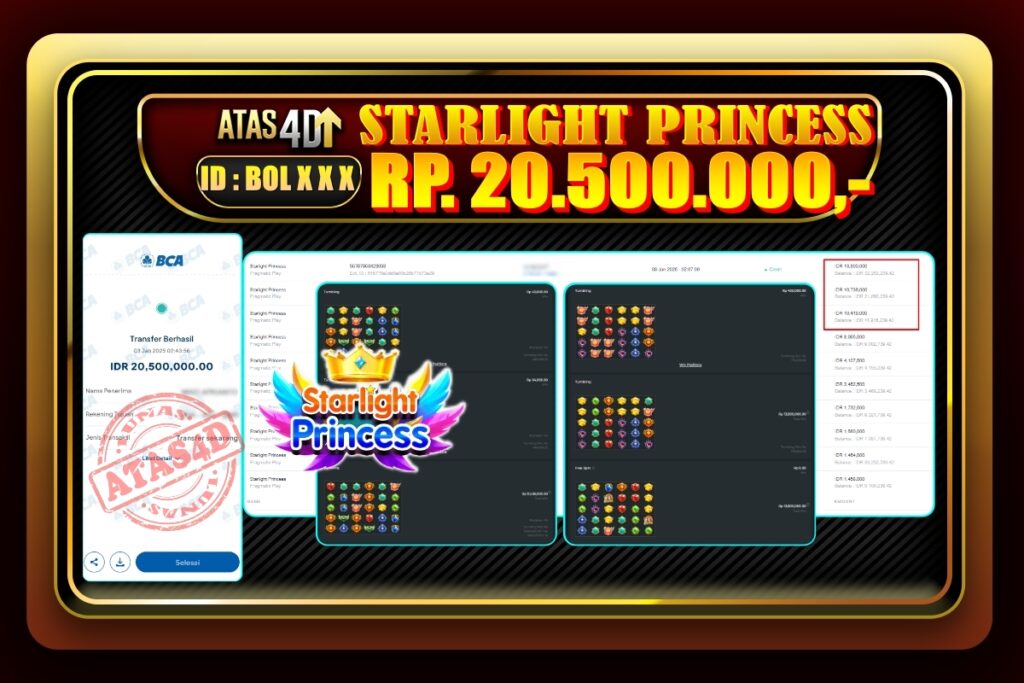 Bukti Jp ATAS4D Slot Online 03 Januari 2025