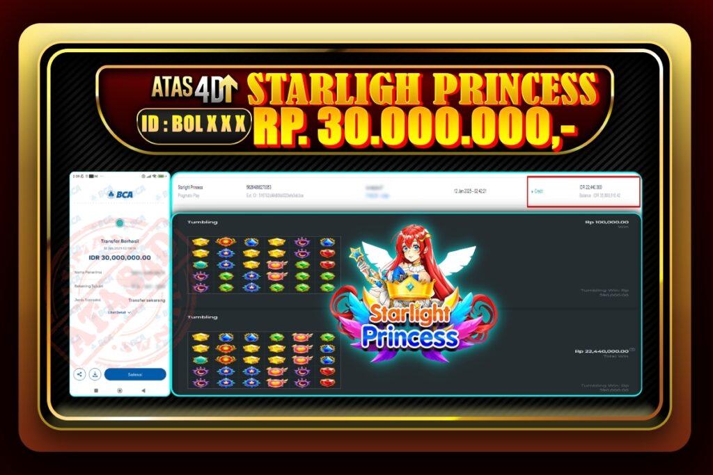 Bukti Jp ATAS4D Slot Online 12 Januari 2025