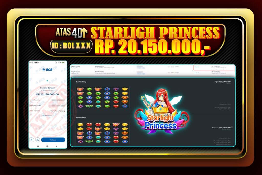 Bukti Jp ATAS4D Slot Online 12 Januari 2025