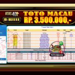 Bukti Jp ATAS4D Togel Online 22 Januari 2025