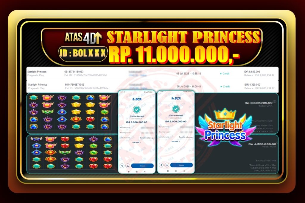Bukti Jp ATAS4D – Slot – Online 05 Juli 2025